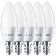 5 x E14 LED žiarovka 5,5W=40W 470lm PHILIPS 2700K