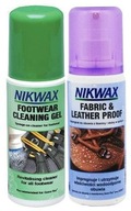 NIKWAX Set LÁTKA/KOŽA + ČISTIACI GÉL 125 m