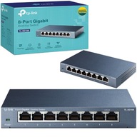 TP-LINK TL-SG108 SWITCH 8 RJ45 LAN GIGABITOVÝCH PORTOV