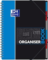 Oxford Organizerbook A4+80k KR modrá