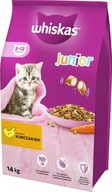 WHISKAS JUNIORSKÉ KRMIVO S KURATÝM PRE MAČIATKA 14kg