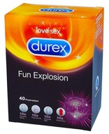 Kondómy Durex Fun Explosion MIX 40 kusov