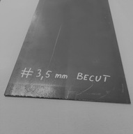 Oceľ BECUT, rozmer #3,5x30x500 mm