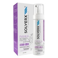 Pena SOLVERX Sensitive Skin pre intímnu hygienu