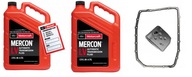 MOTORCRAFT MERCON LV 10qt + TESNENIE FILTRA F150