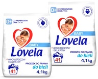 Lovela Baby White prací prášok 8,2 kg 82 pr