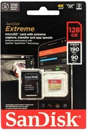 Pamäťová karta SanDisk Extreme 128GB 190MB/s