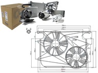 VENTILÁTOR RADIÁTORA (S POUZDROM) CHEVROLET CAPTIVA