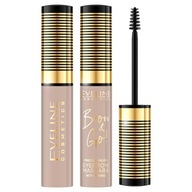 MASCARA na obočie Brow & Go! s mikrovláknami Taupe - presný objem