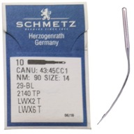 Schmetz 90 ohýbané ihly 2140TP - 10