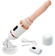 SEX MACHINE SLIDING 420 R/MIN VIBRATOR S DIAĽKOVÝM OVLÁDANÍM