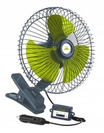 VENTILÁTOR AUTO VENTILÁTOR OTOČNÝ KLIP 24V