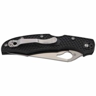 Spyderco Byrd Cara Cara 2 FRN Čierny nôž, obyčajný (BY