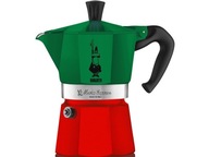 Kávovar BIALETTI Moka Express Italia 6 TZ, zelený