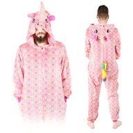 JEDNOROŽCE HVIEZDY PEGASUS KIGURUMI ONESIE PYŽAMÁ M