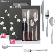 AMBITION 60 CUTLERY WAVE MODERNÁ SADA 12 ĽUDÍ