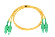 Patchcord SC/APC-SC/APC Single-mode Duplex 3mm 10m