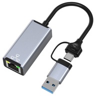 SIEŤOVÁ KARTA USB 3.0 LAN 100 Mb RJ45