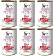 Brit Mono Protein Lamb 400 g x 6 kusov