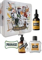 PRORASO Set na fúzy Darčeková kozmetika Šampón s balzamovým olejom na drevo