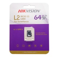 microSD karta pre 24/7 prevádzku Hikvision 64GB CCTV SD