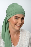 SIMONA šatka B/351 bambusový turban univerzálny jednofarebný turban Lidia