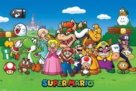 Plagát Super Mario Characters na stenu 91,5x61 cm