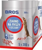 Zrno pre myši a potkany 1kg-5x doypack 200g BROS