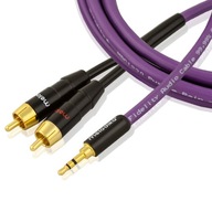 MELODIKA MDMJ2R10 KÁBLOVÝ MINI JACK 3,5mm- 2xRCA 1m