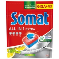 Somat All in one Lemon 100 tabliet do umývačky riadu