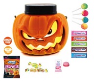 VIDAL CANDIES HALLOWEEN LOLLIES V TEKVICOVEJ JAR LAMPA + LED LAMPA