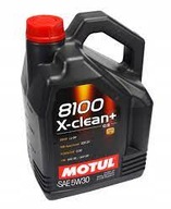 Motul 8100 X-Clean+ syntetický olej 5l 5W-30