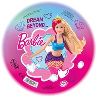 GUMOVÁ LOPTA PRE DETI 23 CM BARBIE MATTEL