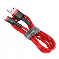 Baseus USB-Lightning kábel 2,4A 1m iPhone červený