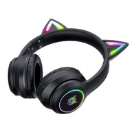 HERNÉ NÁHLAVNÉ SÚPRAVY ONIKUMA BLUETOOTH RGB CAT EARS