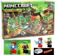 Minecraft BLOKUJE až 501 prvkov DRAG BASE 2xLED