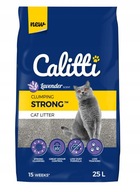 Bentonitové stelivo Calitti Strong Neparfumované 25l