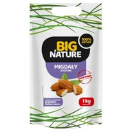 BIG NATURE Sušené mandle 100% Veľké Balenie 1 kg