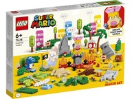 Súprava kreatívnych škatúľ LEGO 71418 Super Mario