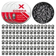 3X DIABOLO UMAREX COBRA RIBED 5,5 mm 200 ks