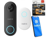 Reolink 2K + WiFi SMART video zvonček + 256 GB KARTA