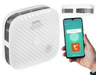 Bezdrôtový detektor dymu TUYA WiFi Smoke Sensor 85dB ZAMEL