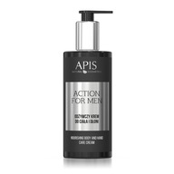 Apis Action For Men vyživujúci krém na telo a ruky 300 ml