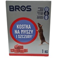 Kocka jedu na myši a potkany 1kg Bros