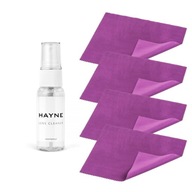 Hayne LENS CLEANER 30ml + 4x handrička 15x18 cm (fialová)