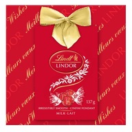 Lindt LINDOR mliečne pralinky čokoládky Valentínsky darček 137g