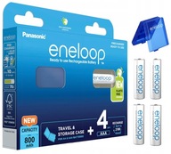 4 x ENELOOP R03/AAA BATÉRIE 800mAh+ Strong Box