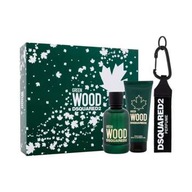 Dsquared2 GREEN WOOD EDT 100 ml + GÉL + KĽÚČENKA