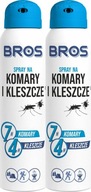 Sprej na komáre a kliešte Bros 90ml x2