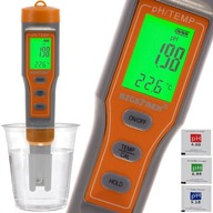 PH Meter Tester Kyslý vodomer ATC Pool Electronic Teplomer